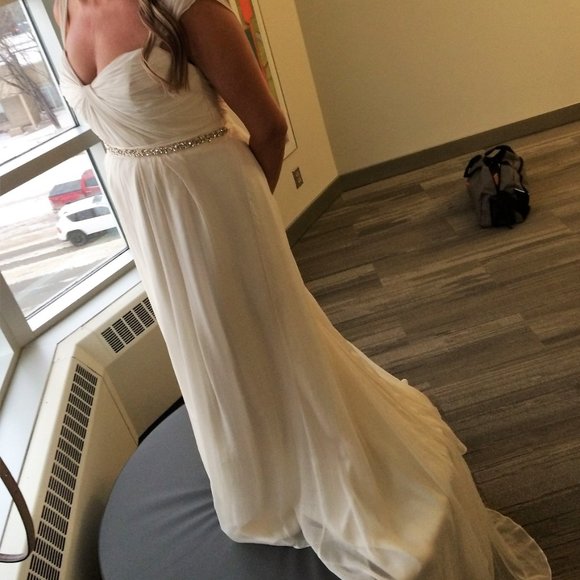 Amy Kuschel Vintage Wedding Dress (Tara) - Picture 2 of 4